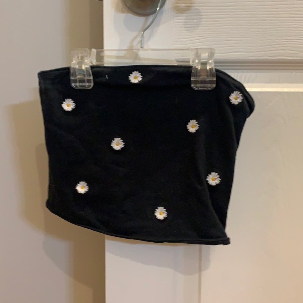 Black reversible Hollister tube top